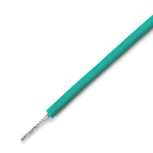 fio elétrico isolado