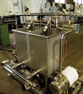unidade de limpeza CIP para a indústria alimentar