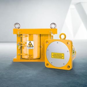 container de blindagem de fonte radioativa