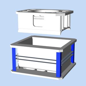 forma para produtos alimentares para queijo