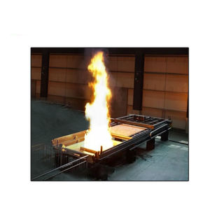 Máquina de enaio de reação ao fogo