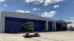 portas de hangar