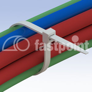 abraçadeira de cabos em material plástico 1