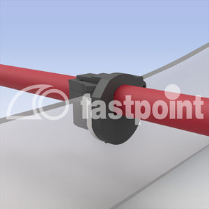 fixador de cabo em material plástico 1