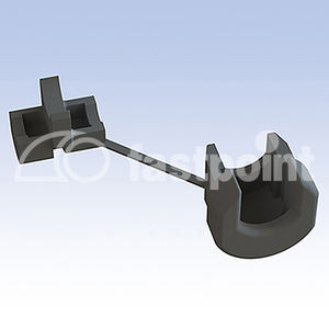 fixador de cabo em material plástico 1