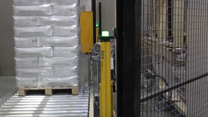 máquina para carregamento de sacos