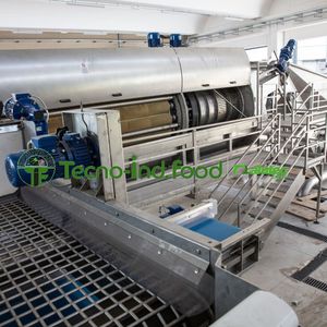 linha de processamento por via úmida