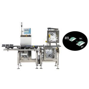 máquina de pesagem-etiquetagem automática