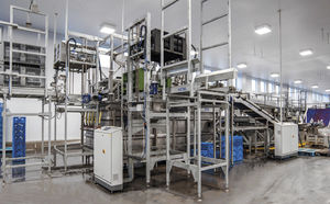 sistema de esvaziamento para a indústria alimentícia