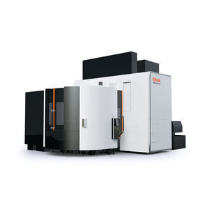 centro de torneamento e fresamento CNC 1