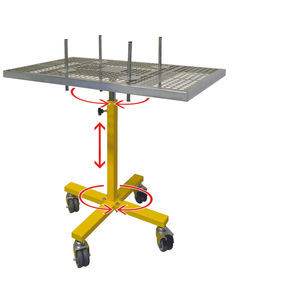 mesa rotativa indexadora para operações de pintura