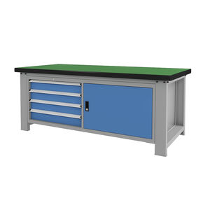 mesa de trabalho com gavetas