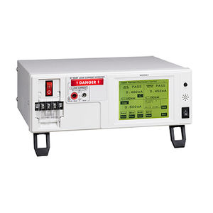 testador de corrente de vazamento / de segurança elétrica / para equipamento elétrico / digital