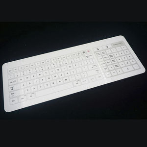 teclado em vidro temperado