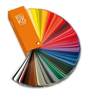 catálogo de cores RAL 1