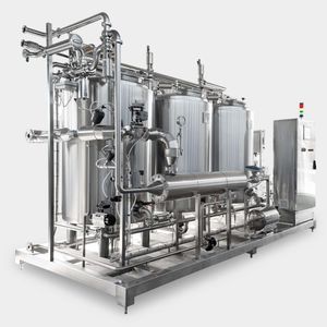 unidade de limpeza CIP para a indústria das bebidas