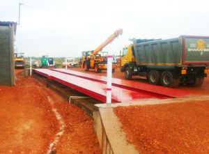 ponte-báscula para caminhão