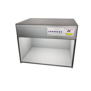 cabine de luz de visionamento de cores