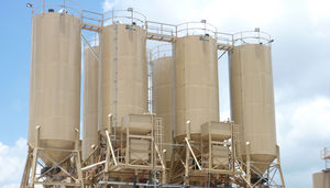 silo com fundo cônico