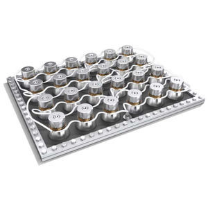 transdutor de ultrassom de placa