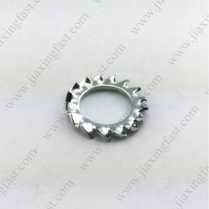 arruela com dentes externos