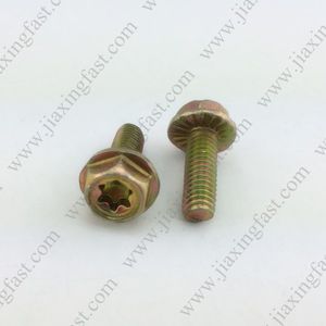 parafuso de porca com fenda Torx