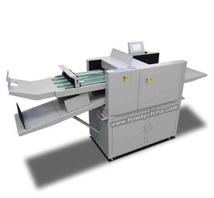 dobradeira de papel em dobra simples