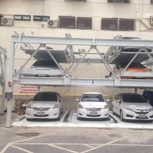 plataforma para estacionamento multinível
