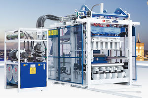 máquina de fabricação de blocos em concreto