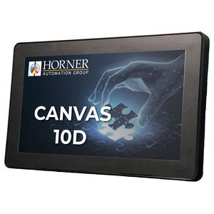 CLP com IHM de tipo touchscreen incorporada