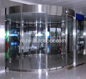 porta de correr curva