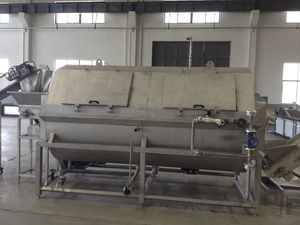 máquina de escaldagem para frutas e legumes