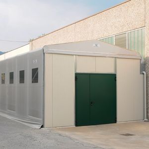 hangar de grandes dimensões