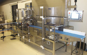 máquina porcionadora de queijo de pasta semidura