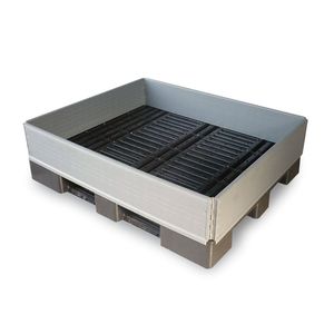 aro para palete em material plástico
