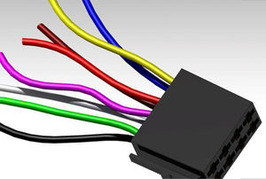 cabo montado para automóvel