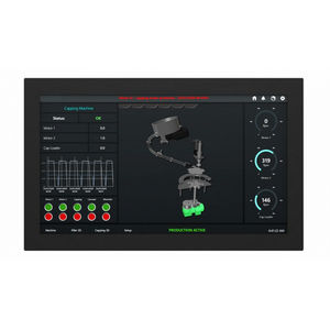 monitor com tela sensível ao toque resistiva com 5 fios