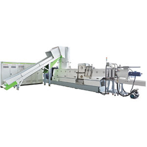 linha de reciclagem de materiais plásticos