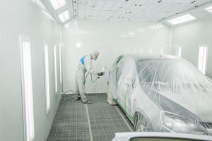 cabine de pintura para veículos