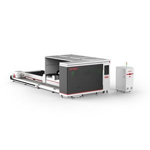 máquina de corte com mesa de troca 1