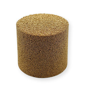 meio filtrante em bronze