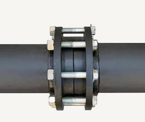 união tubo-flange