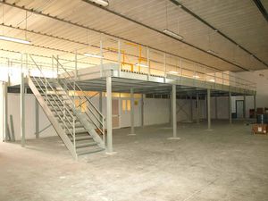 mezanino industrial para armazém