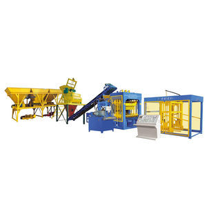 máquina de fabricação de blocos em concreto