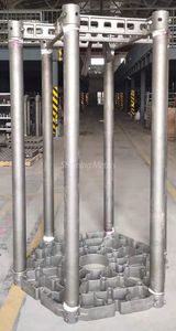 cesto para tratamento térmico