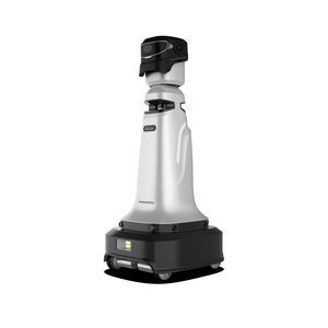 robô de desinfecção com câmera térmica