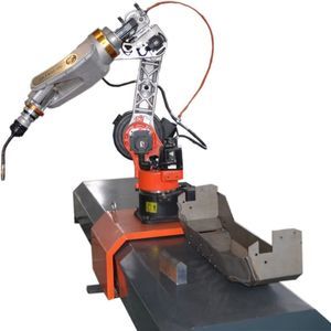 robô de soldagem a laser