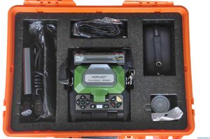 máquina de fusão de fibra óptica