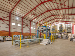 usina de produção para o setor da construção