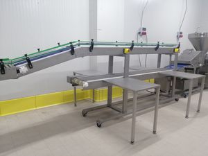 sistema transportador para a indústria de alimentos e bebidas